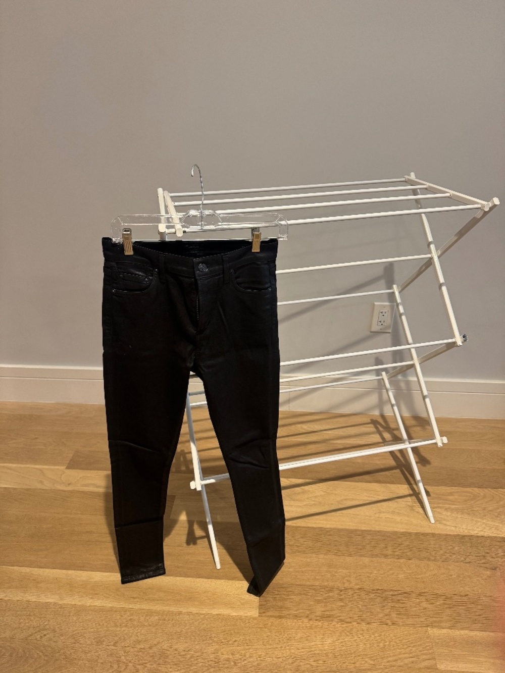 Citzens of Humanity Rocket High Rise Skinny Coated Black